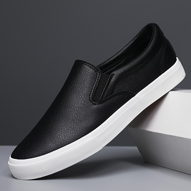 slip skateboard shoes plus size men s solid colour comfy non details 1