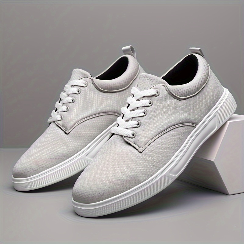 vintage skateboard shoes men s solid colour comfy non slip details 6