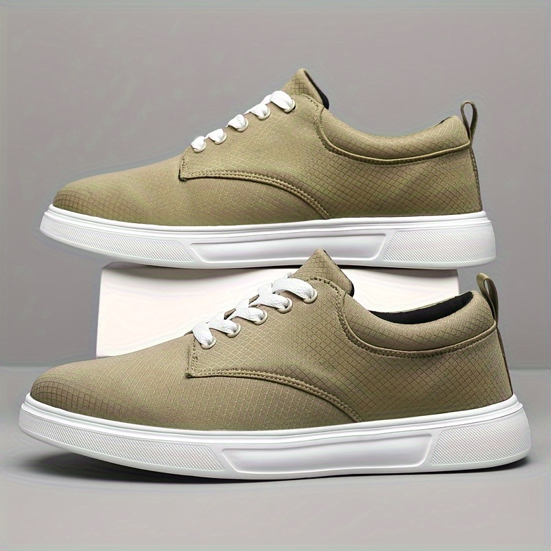 vintage skateboard shoes men s solid colour comfy non slip details 9