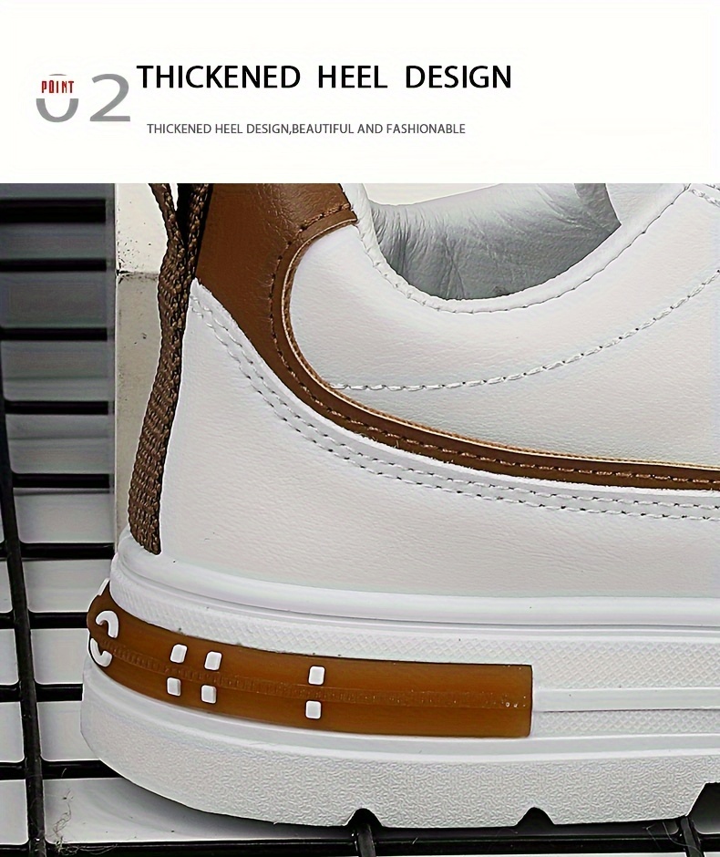 skate shoes   men s trendy solid comfy non slip casual details 5