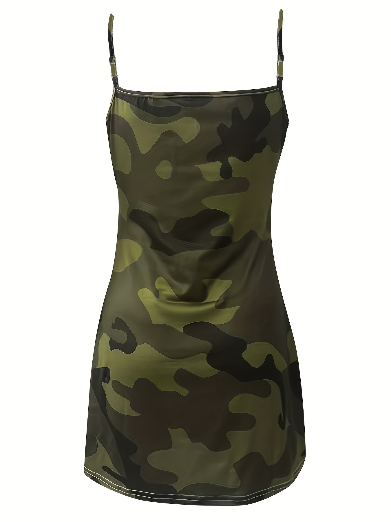 camouflage print cami dress casual backless spaghetti dress womens clothing details 12